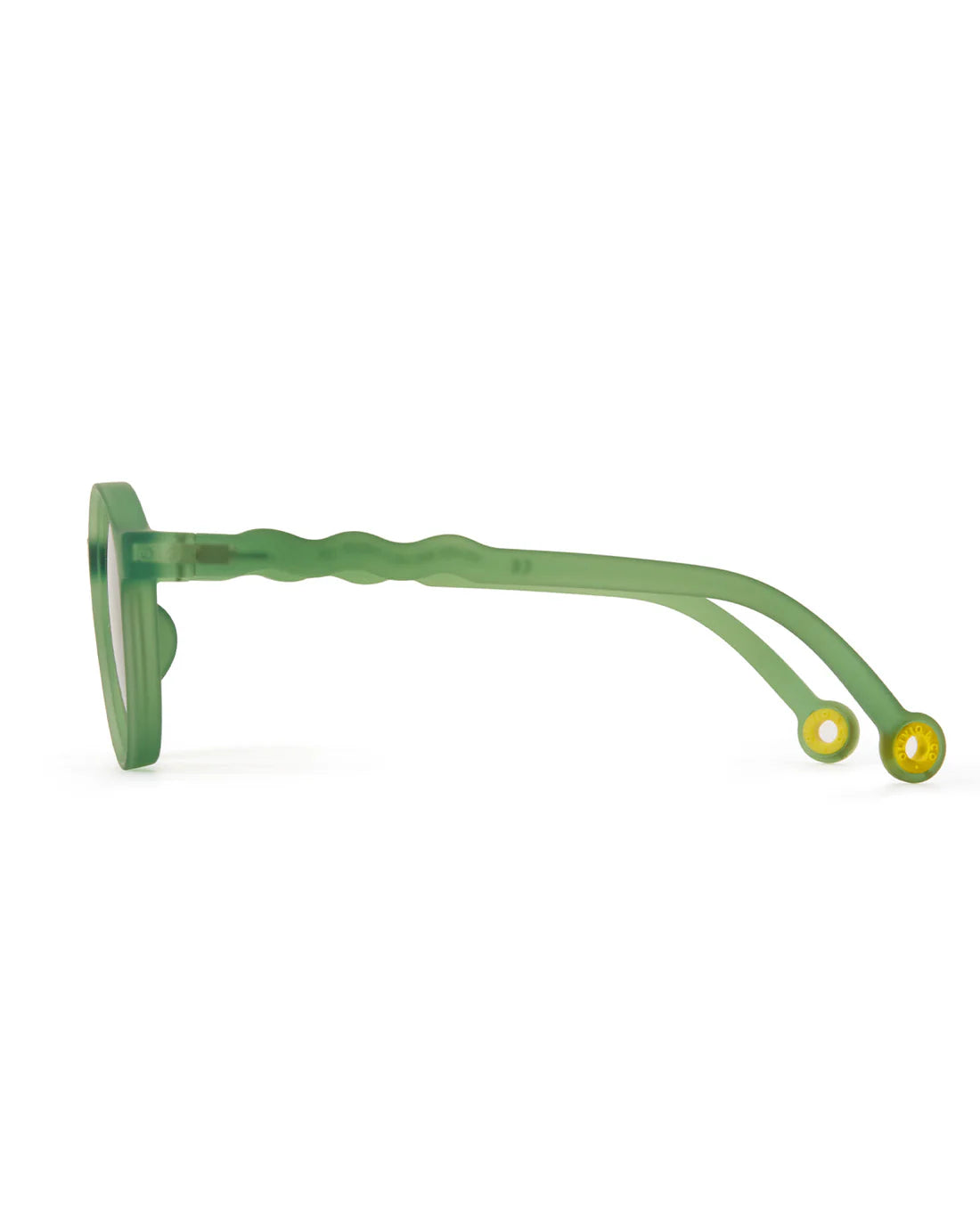 Kids Oval Sunglasses Olive Green