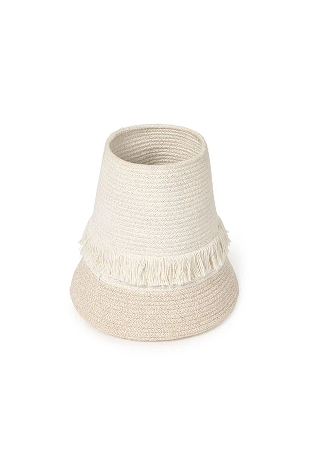 Lorena Canals Big Mushroom storage basket woven mushroom detail
