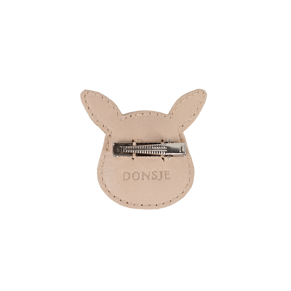 Donsje Blinc Clip | Pink Bunny | Powder Metallic Nubuck — official product view 3