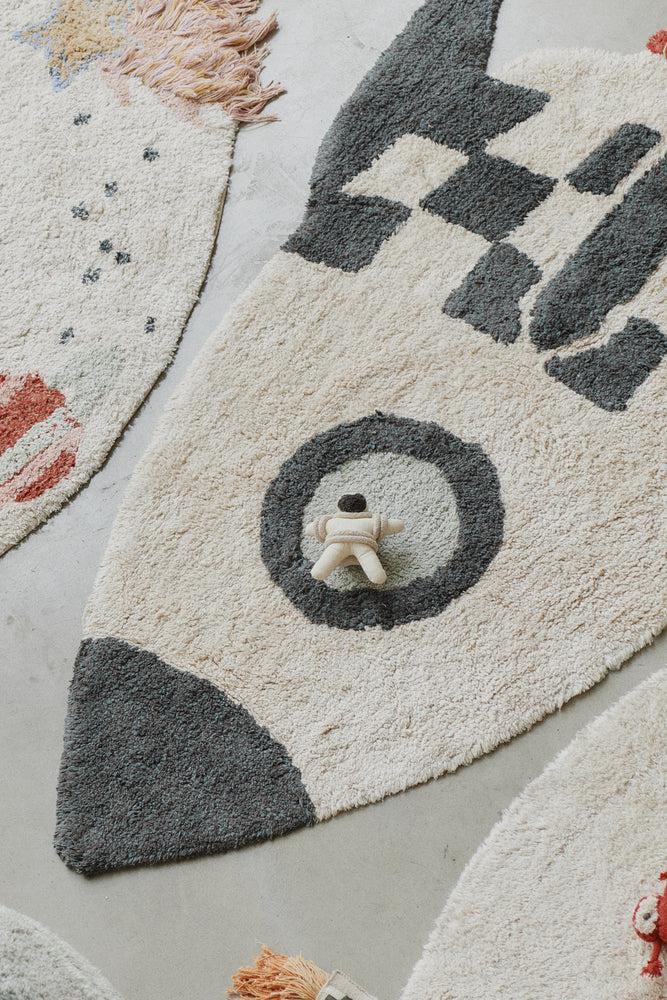 Lorena Canals Washable Cotton Rug Rocket – styling and detail