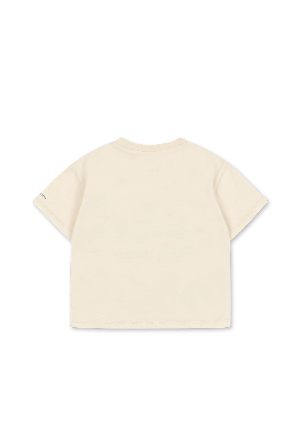 Konges Sløjd Famo Tee Almond Milk back view
