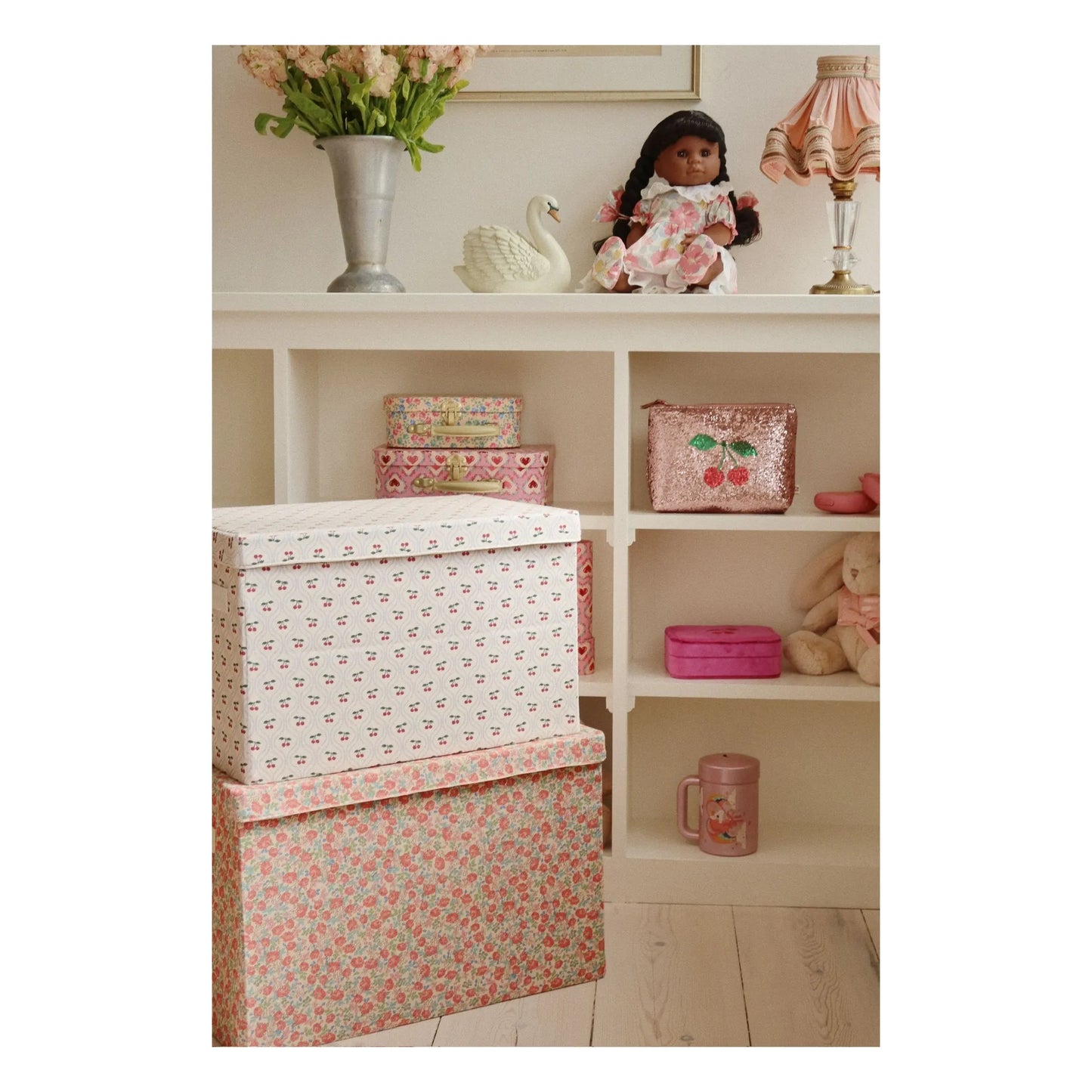 Swan money box | White