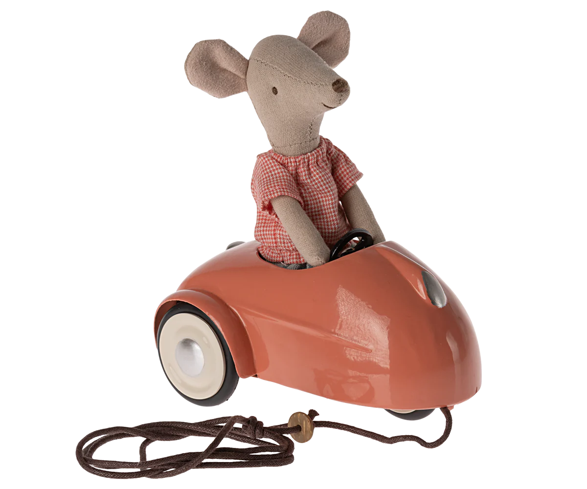Mouse car - Coral