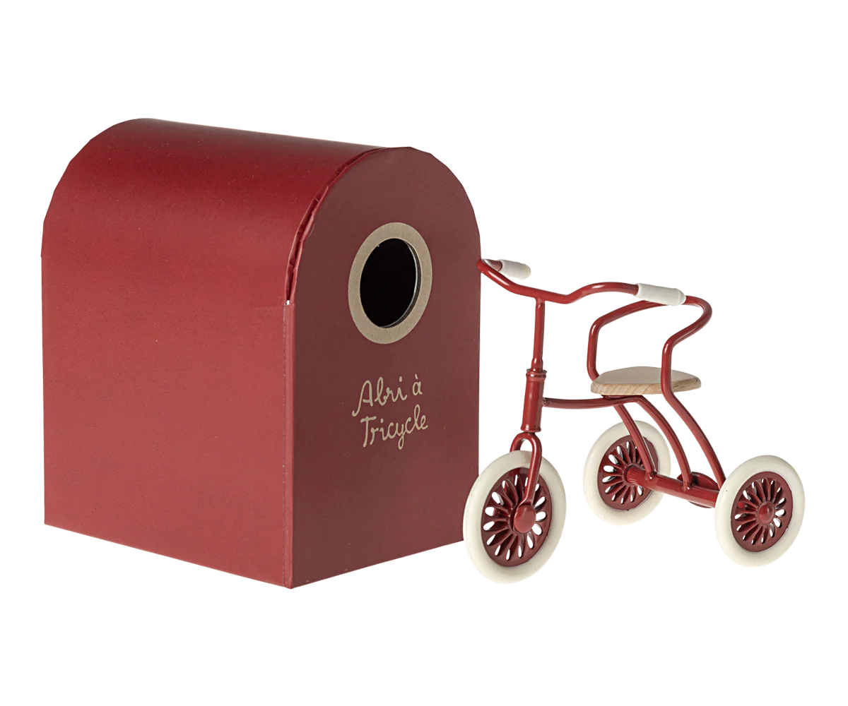Abri à tricycle, Mouse - Red