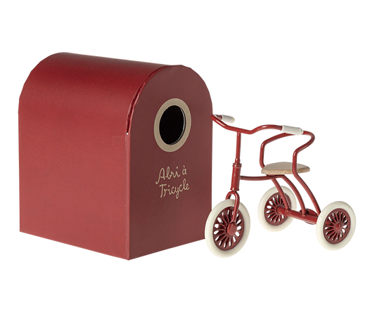Abri à tricycle, Mouse - Red
