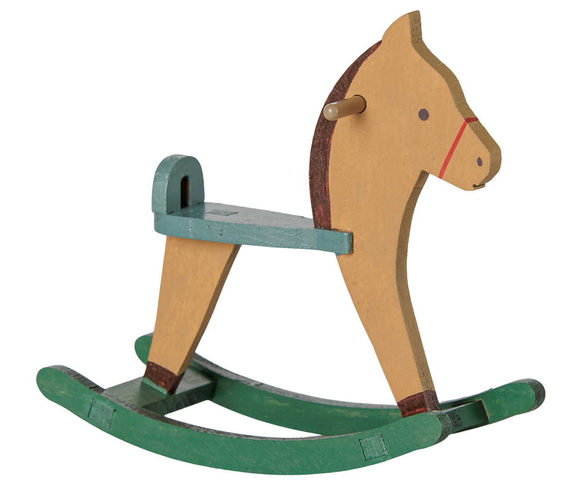 Rocking horse, Mouse - Light brown