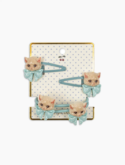 Kitty 4-Pack Hair Accessories