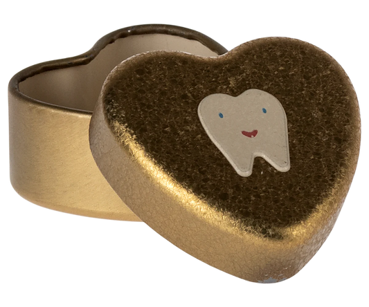 Tooth box, Small - Gold
