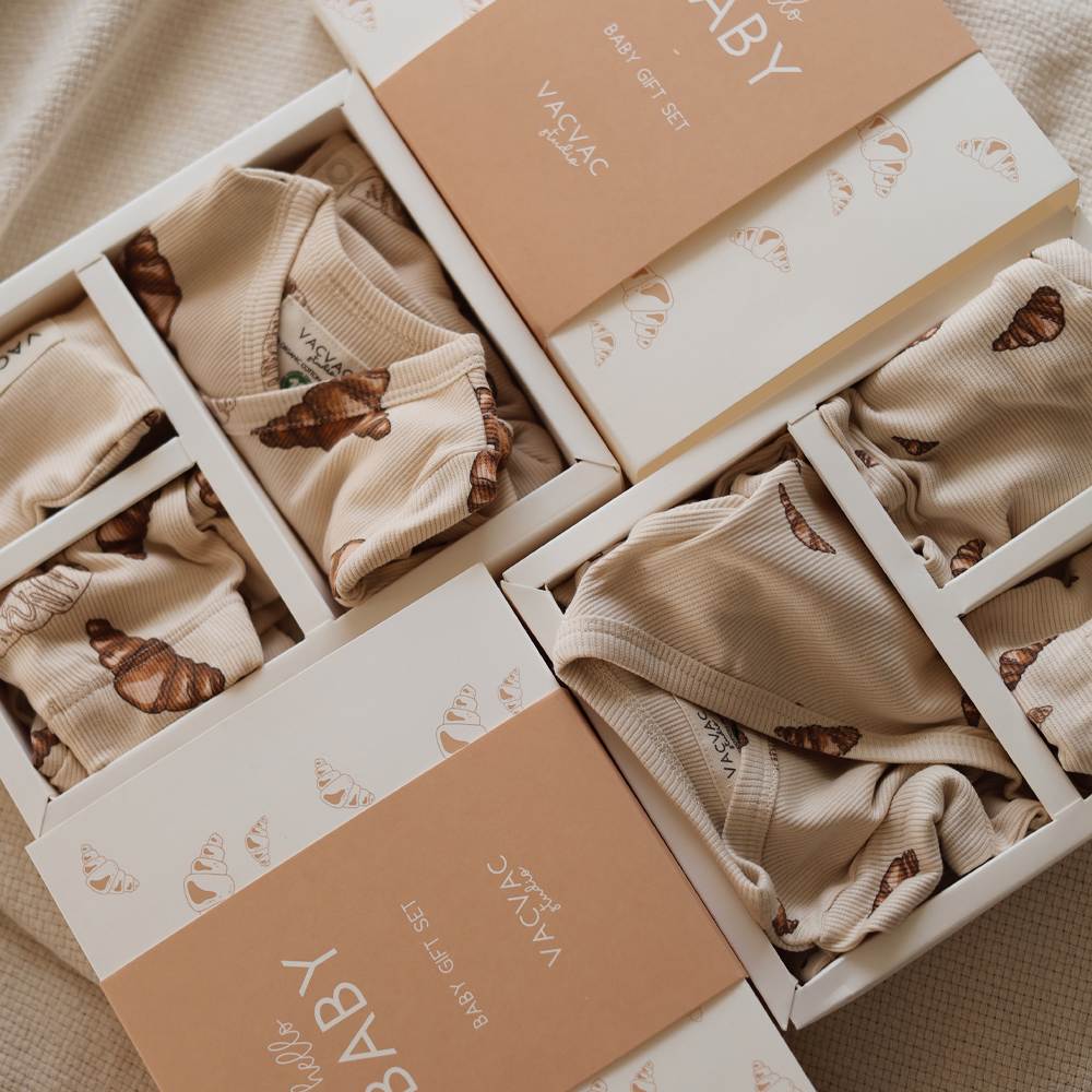 VACVAC Baby Gift Set -Croissant mini