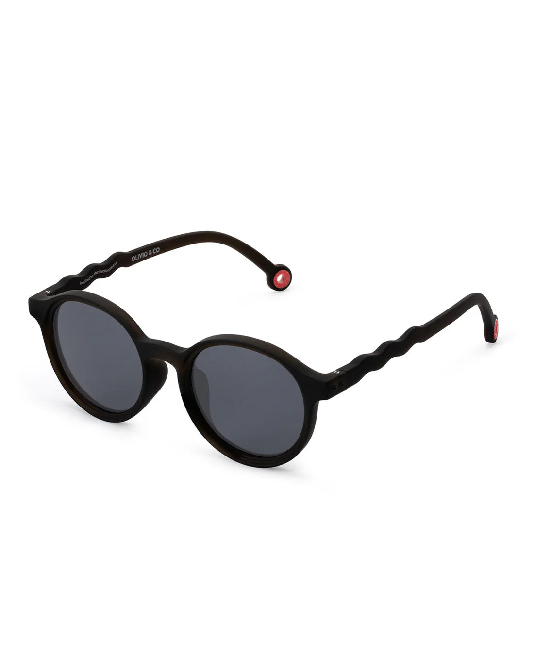 Junior Oval Sunglasses Squid Black Regular price