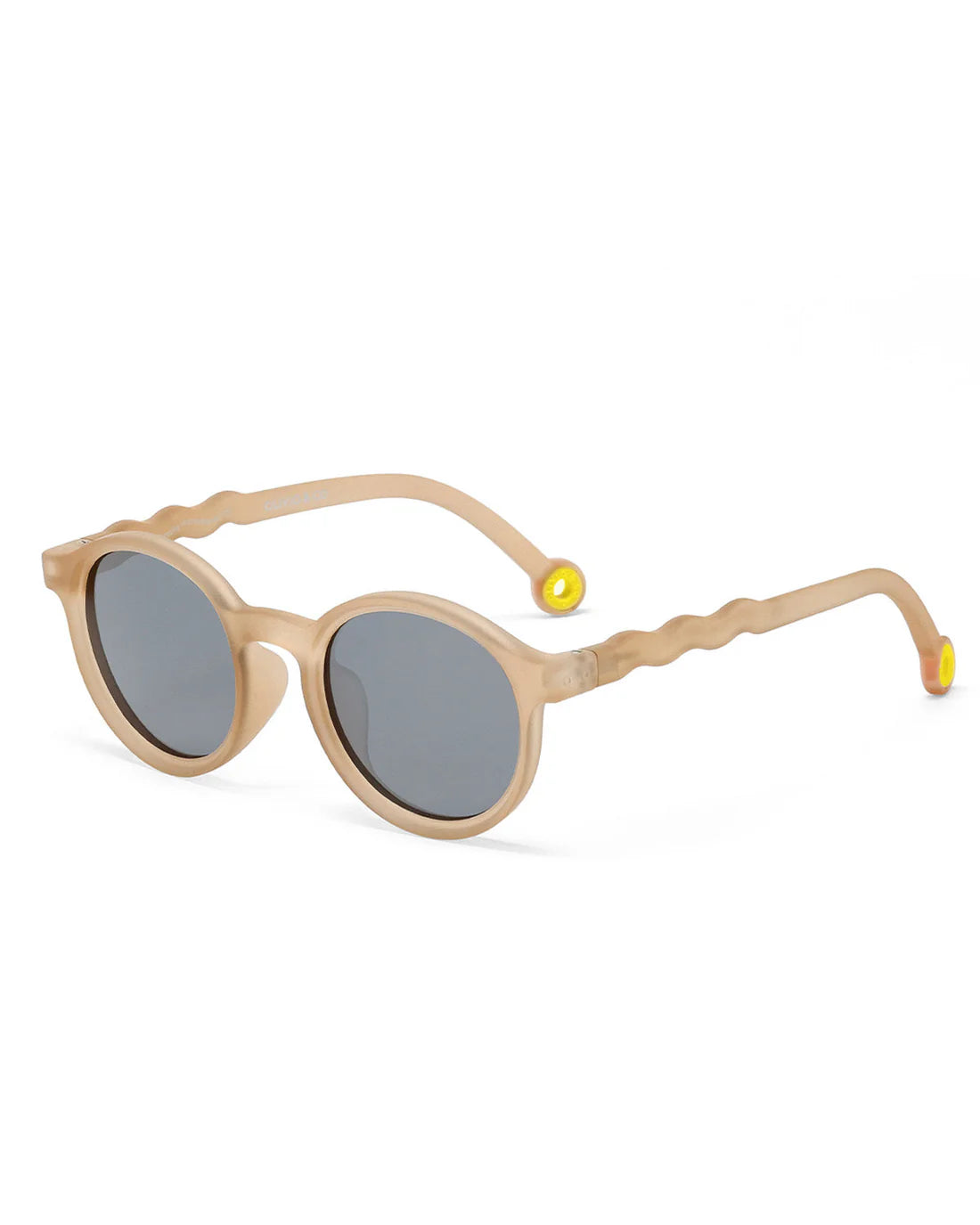 Junior Oval Sunglasses Sand Beige