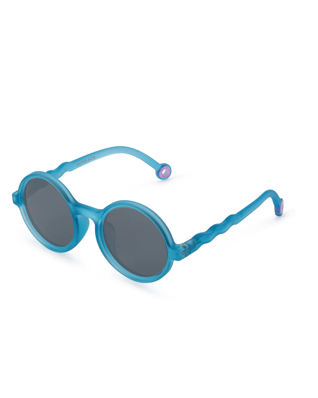 Kids Round Sunglasses Reef Blue Regular price