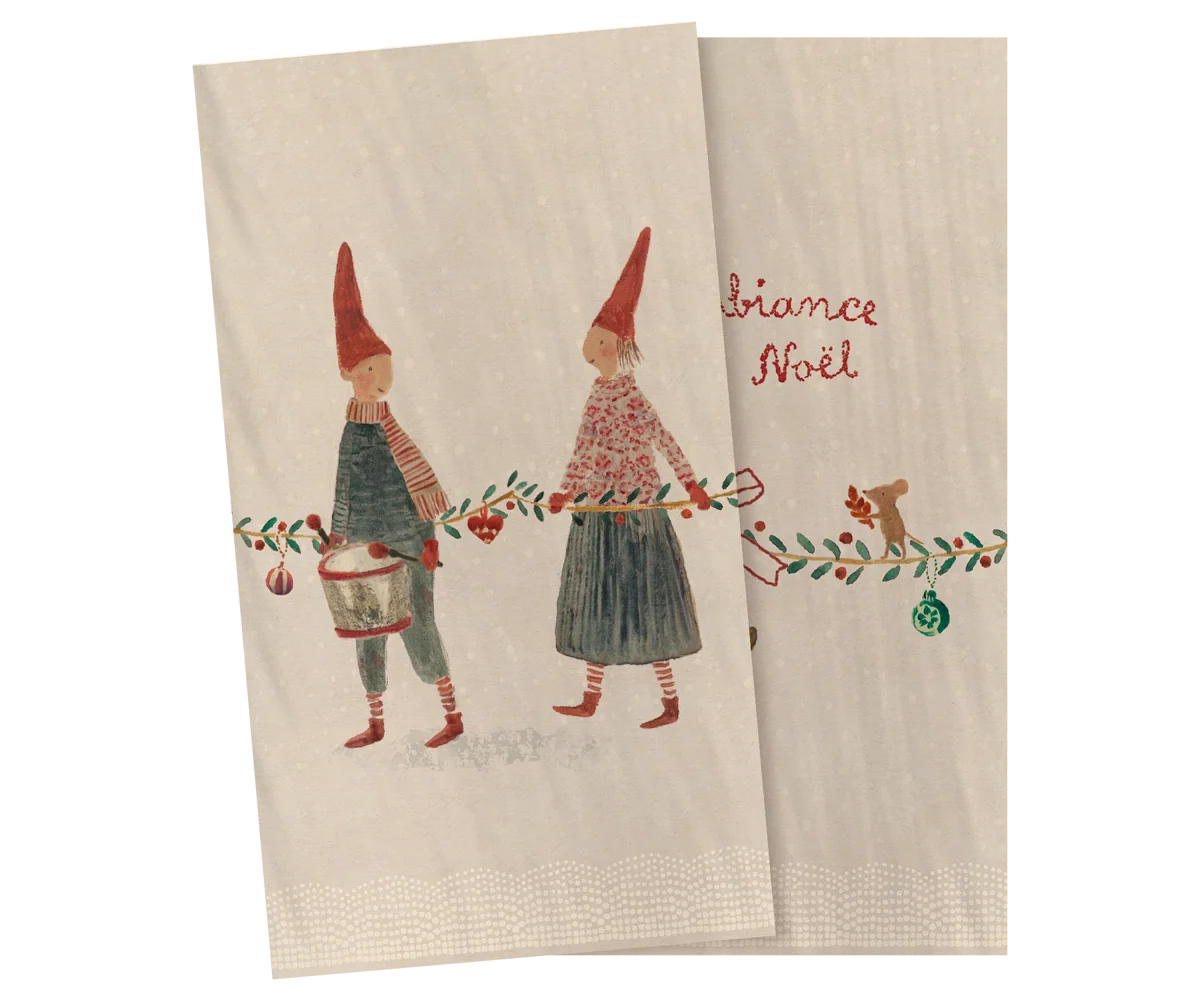 (Pre-order)Napkin, Large - Pixy parade