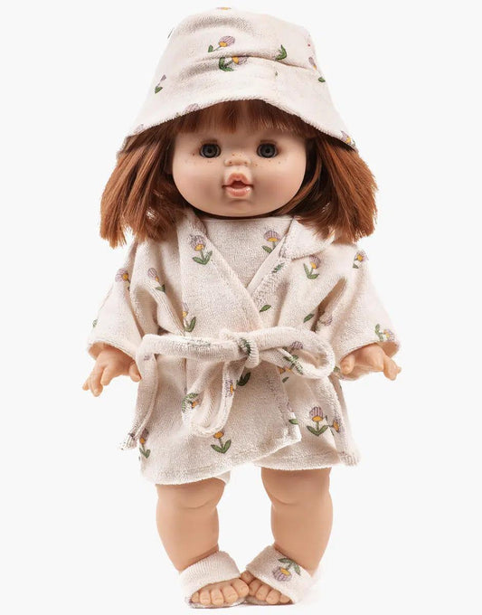 Inès Terrycloth Jumpsuit Soft Flowers Emile & Ida