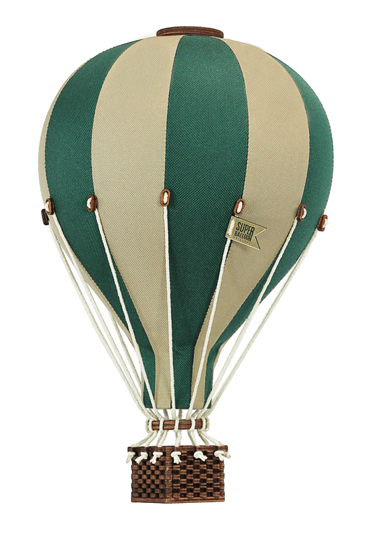 Hot Air Balloon|Deep Green/Beige|782