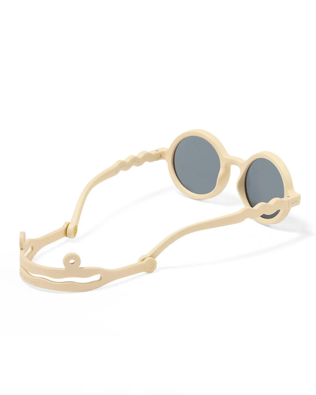 Toddler Round Sunglasses Desert Sand
