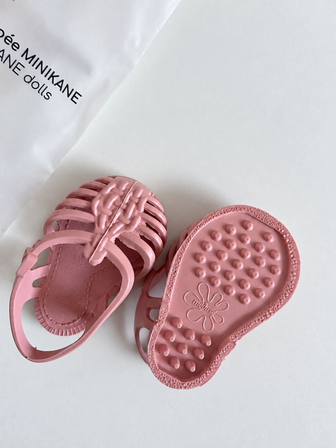 Minikane Sun Beach Doll Sandals – Pink