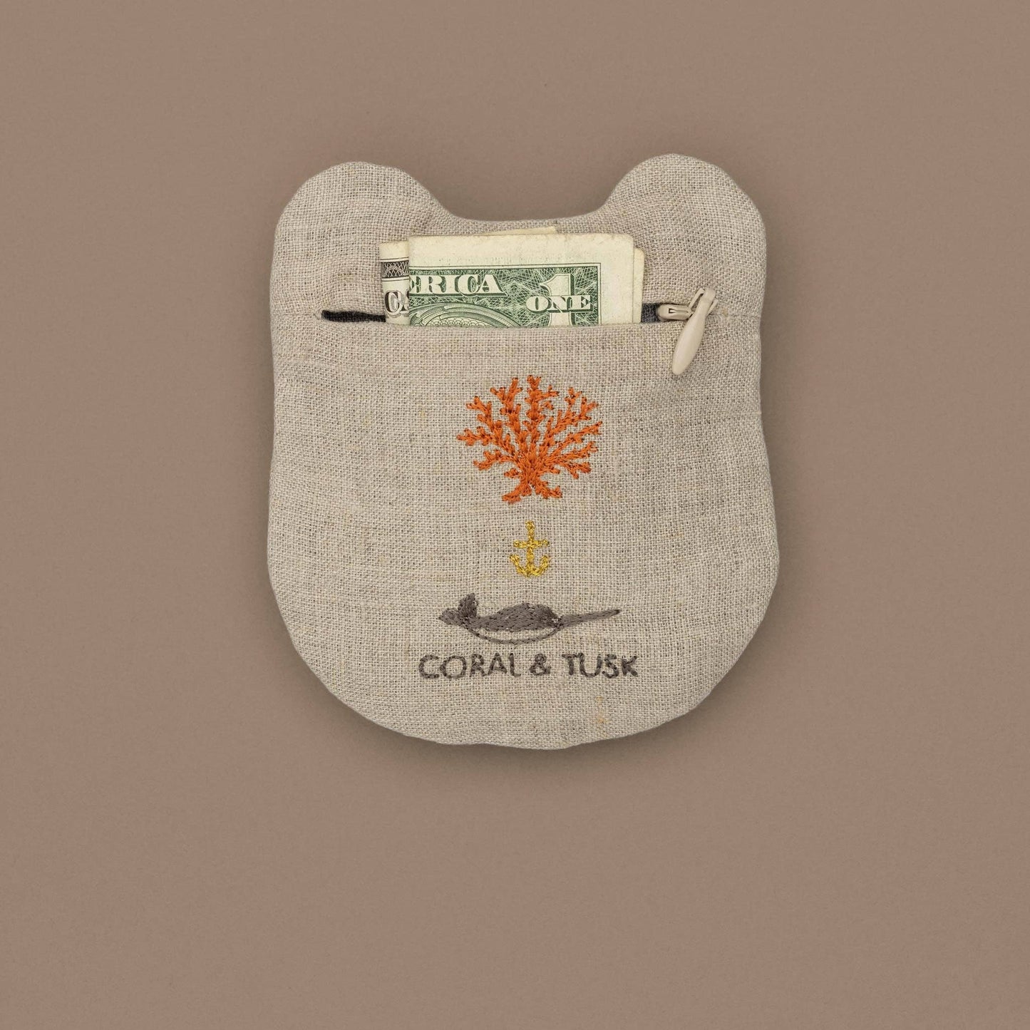 Lucky Frog with Bell Pouch