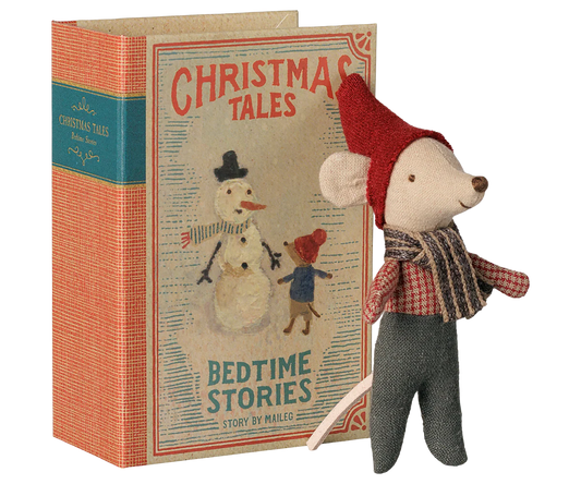 (Pre-order)Christmas mouse, Baby in book| Est. Ship: Sep