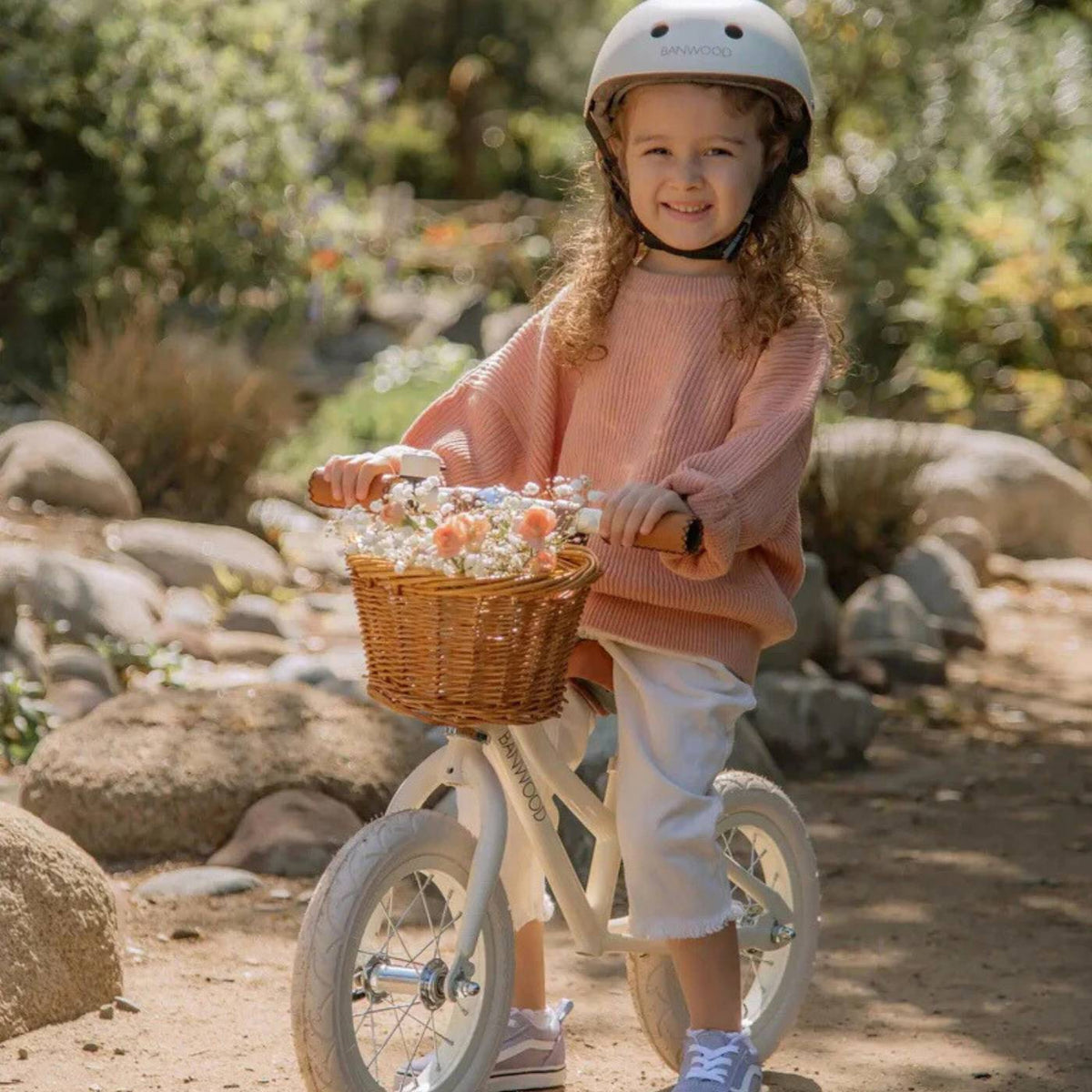 BANWOOD BALANCE BIKE FIRST GO VINTAGE - Cream - Detail 2