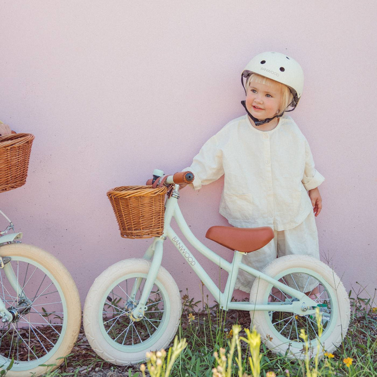 BANWOOD BALANCE BIKE FIRST GO VINTAGE - Pale Mint - Detail 2