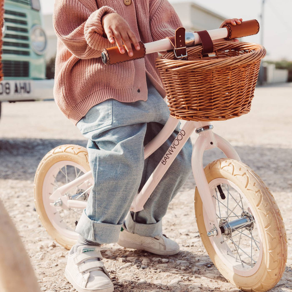 BANWOOD BALANCE BIKE FIRST GO VINTAGE - Pink - Detail 2