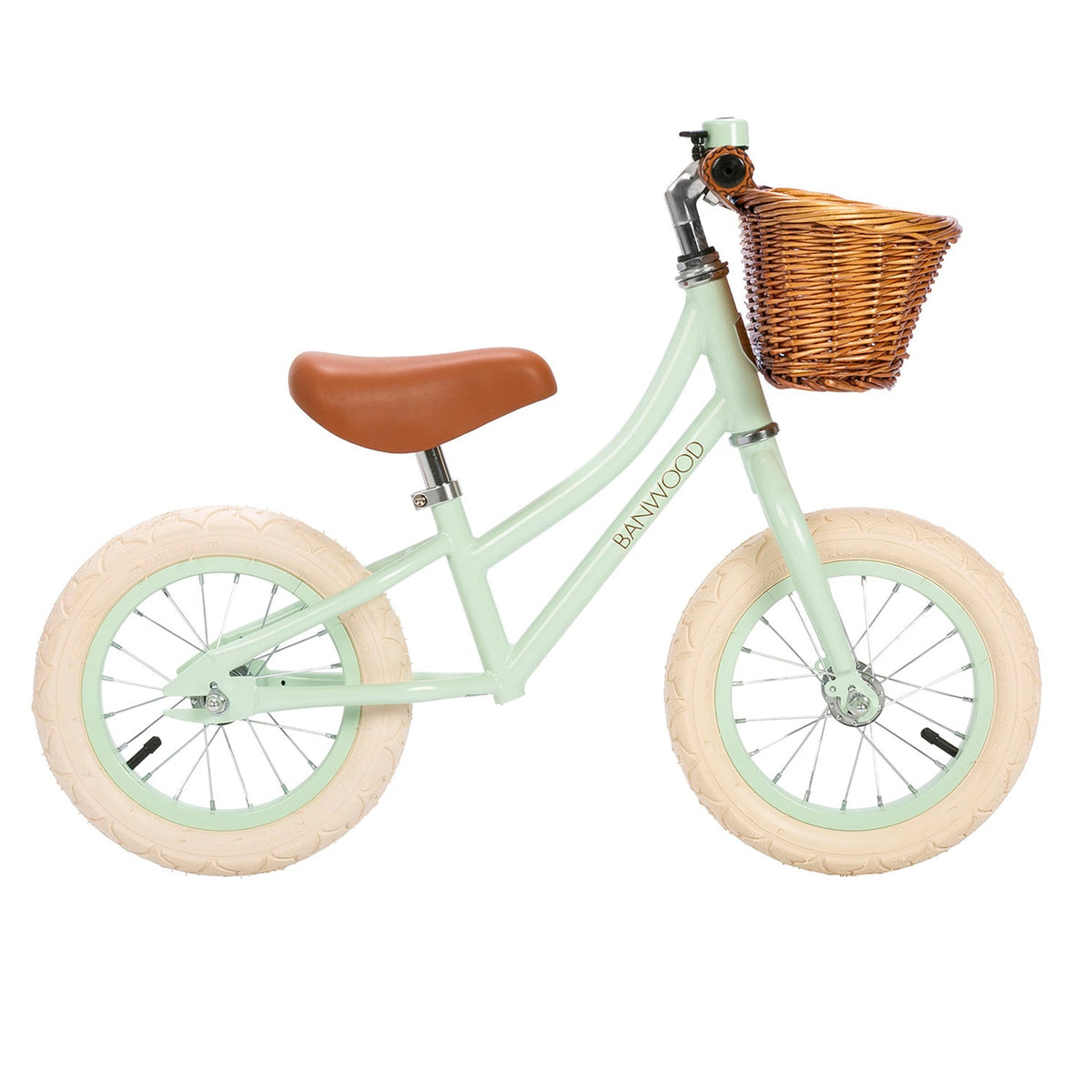 BANWOOD BALANCE BIKE FIRST GO VINTAGE - Pale Mint