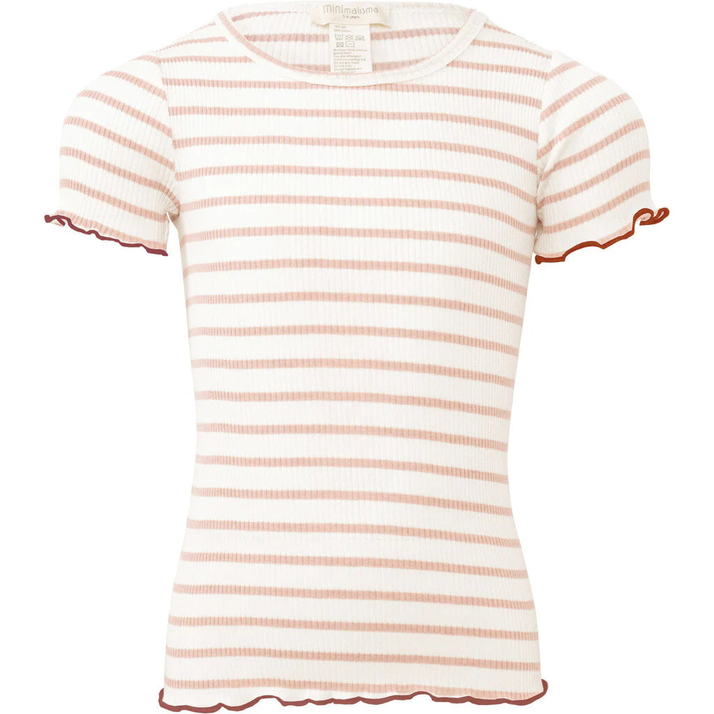 Blomst 2-6Y - Sweet Stripes with Hibiscus Contrast