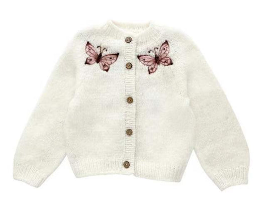 Butterfly Cardigan|snowwhite