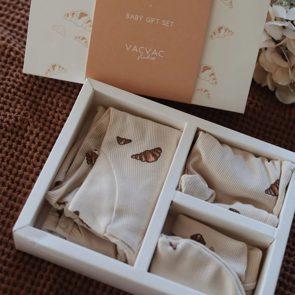 VACVAC Baby Gift Set -Croissant mini
