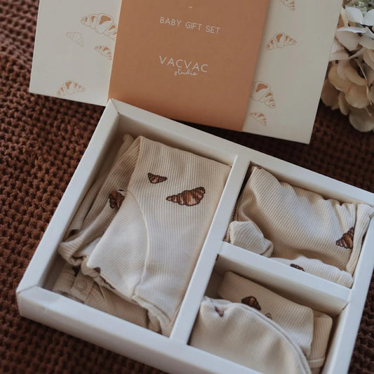 VACVAC Baby Gift Set -Croissant mini