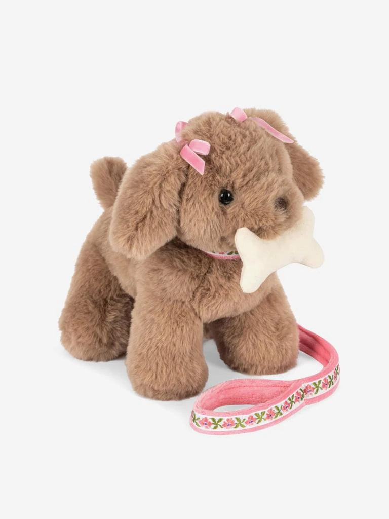 Maude Puppy with Basket in Pink