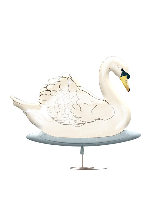 Swan balloon