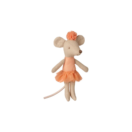 (Pre-order) Maileg Ballerina mouse, Little sister - Apricot｜Est. Ship: Oct