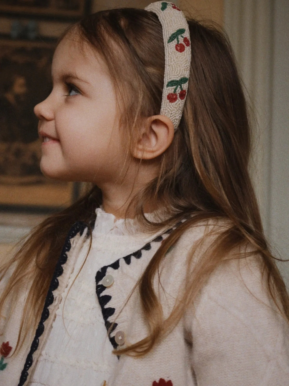 ISKA EMBROIDERED CARDIGAN