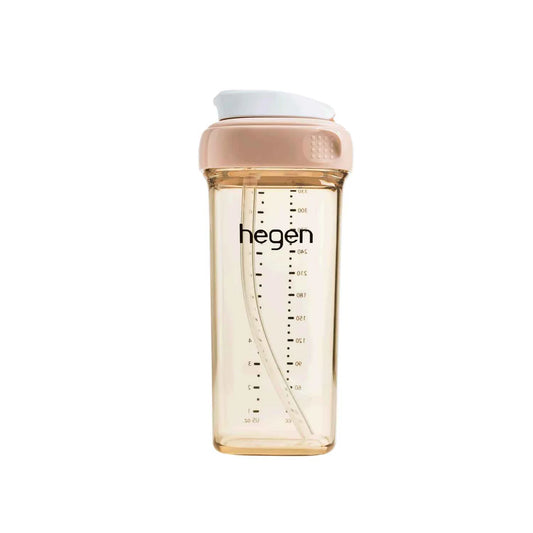 HEGEN PCTO™ 330ML/11OZ STRAW CUP PPSU PINK (9 MONTHS AND ABOVE) NEW