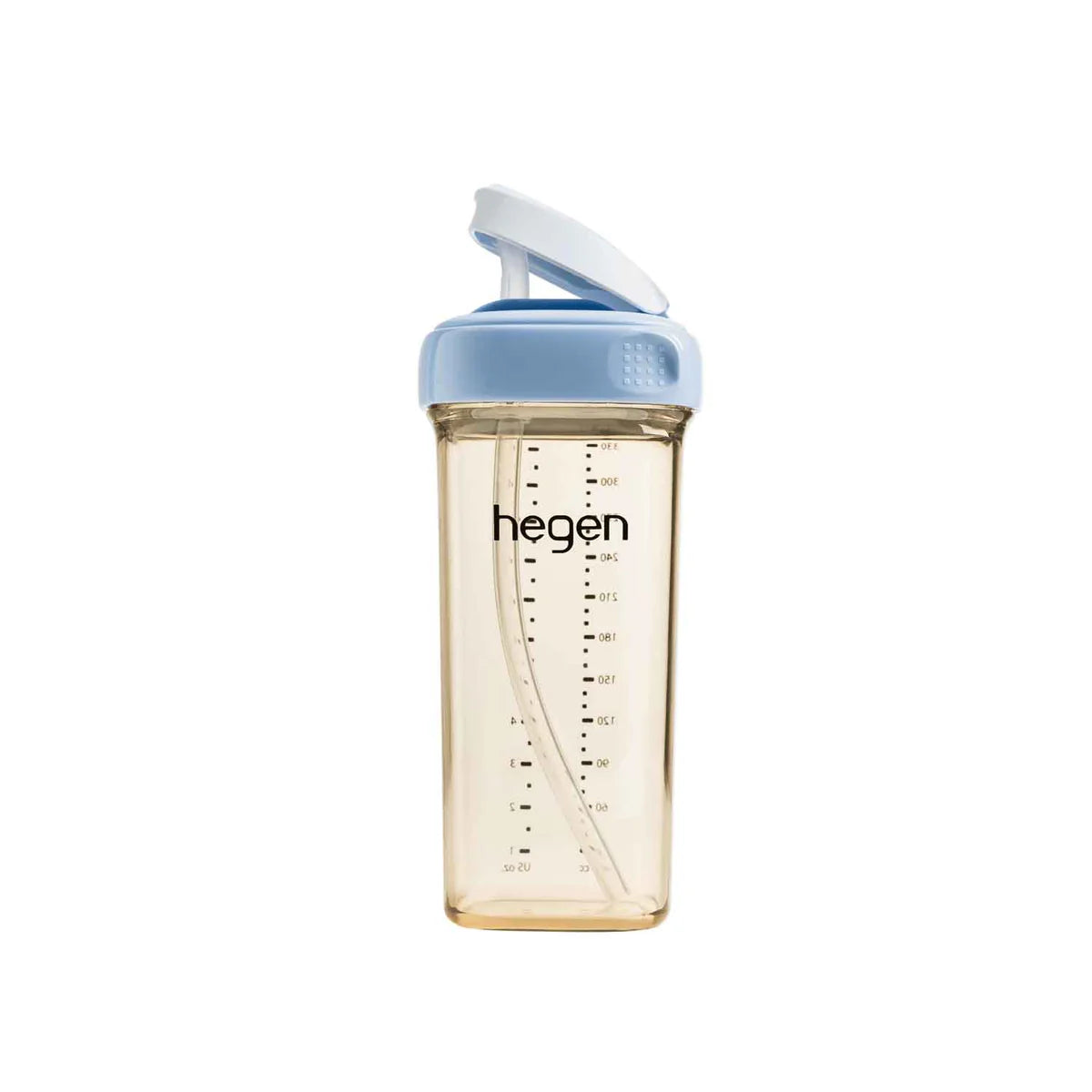 HEGEN PCTO™ 330ML/11OZ STRAW CUP PPSU BLUE (9 MONTHS AND ABOVE) NEW