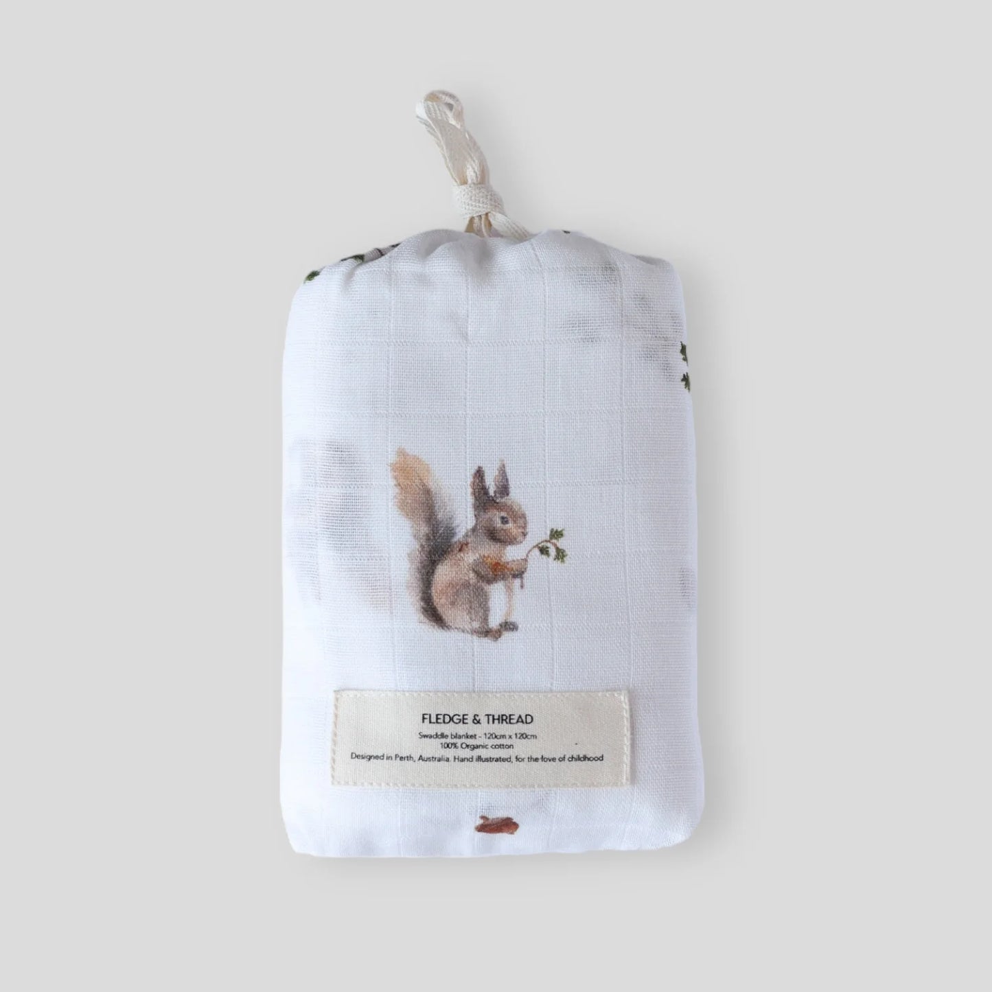 Swaddle Wrap - Squirrel