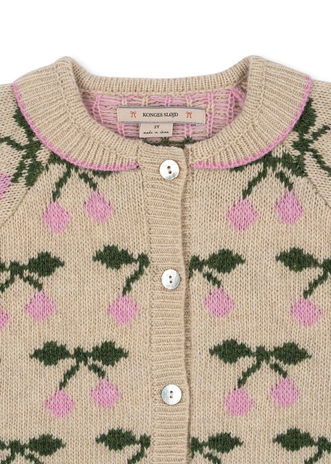 Konges Sloejd Belou Knit Collar Cardigan