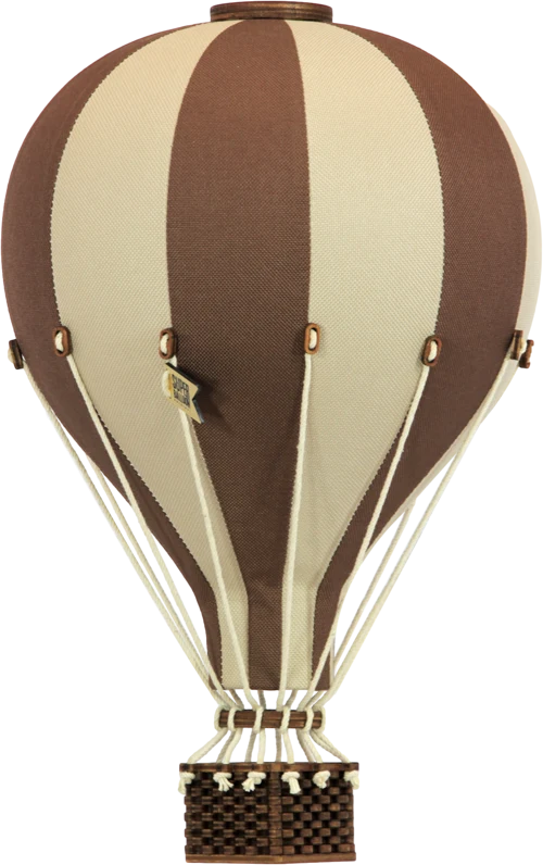 Hot Air Balloon - Dark Brown 740
