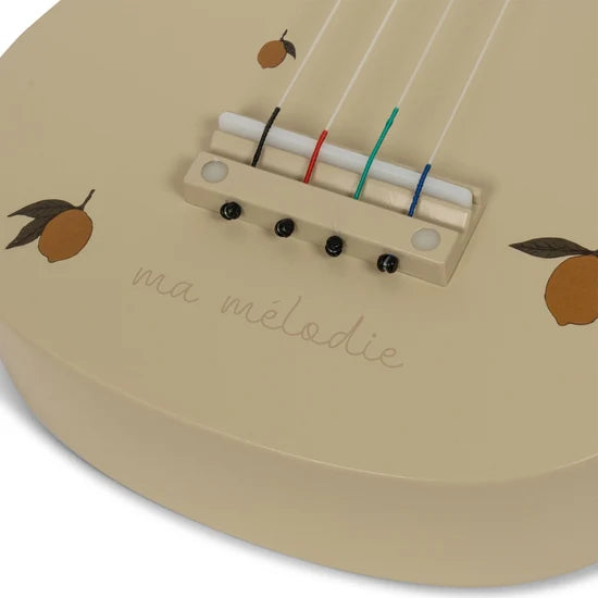 Konges Sløjd houten ukulele kind - Lemon