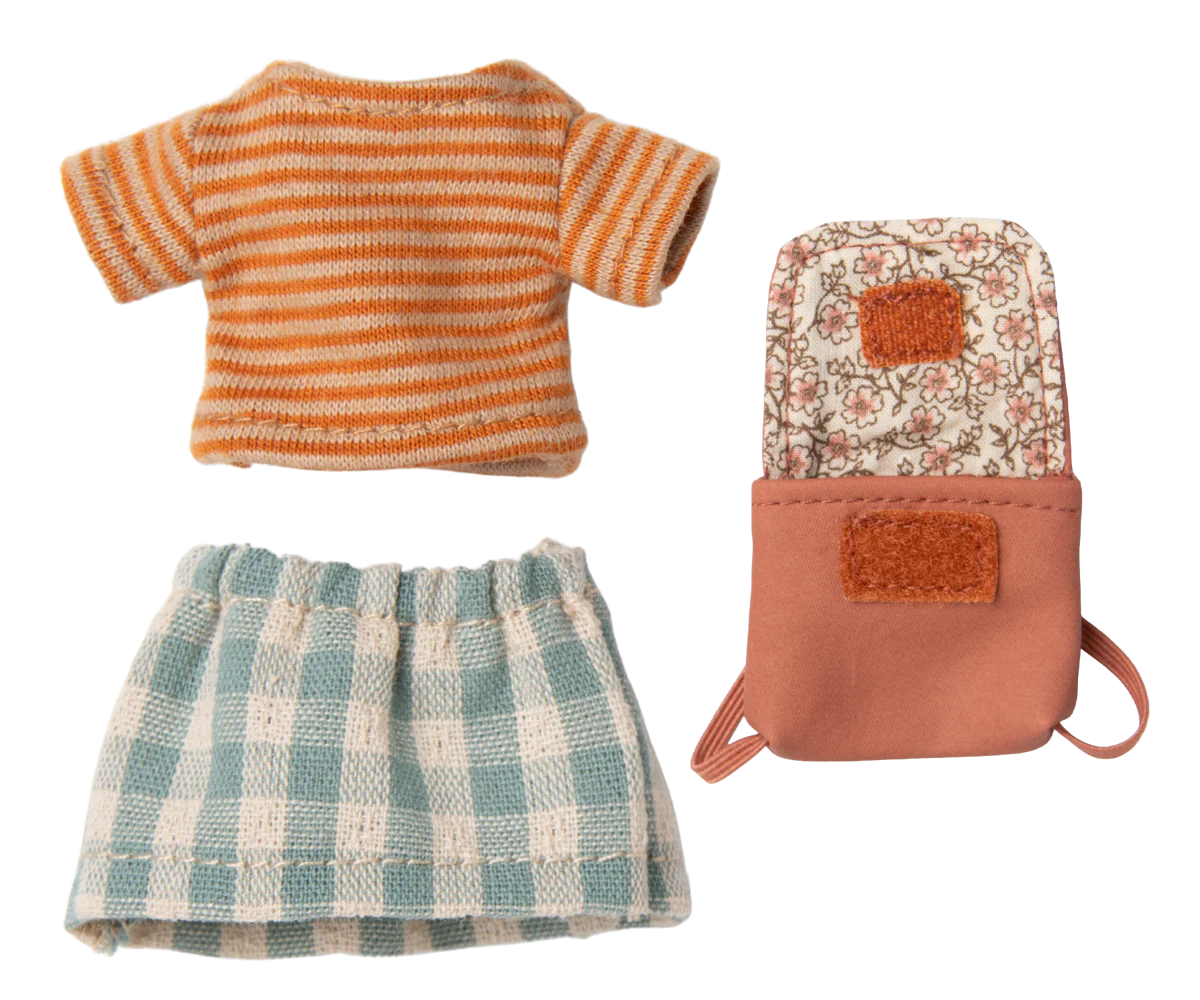 Tricycle Mouse, Big Sister - Old Rose