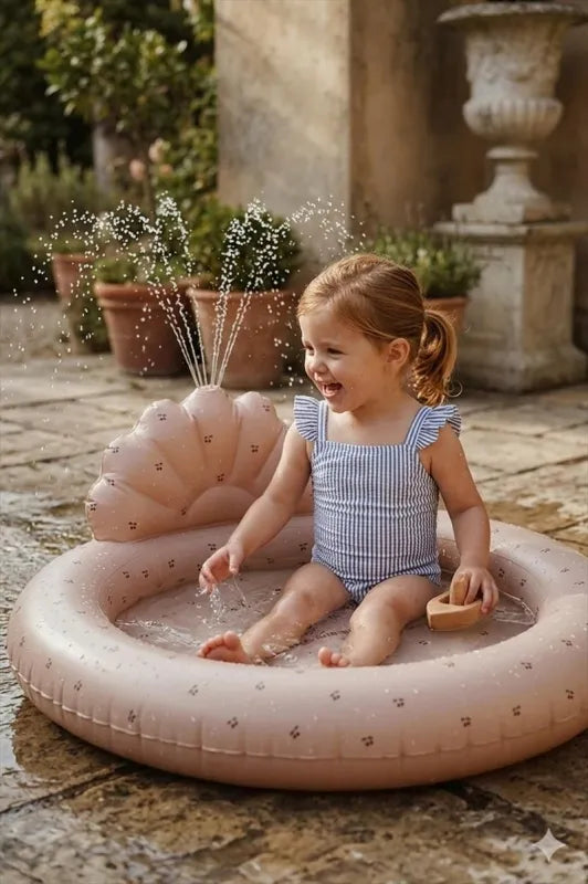 SHELL SPRINKLER POOL -Cherry Blush