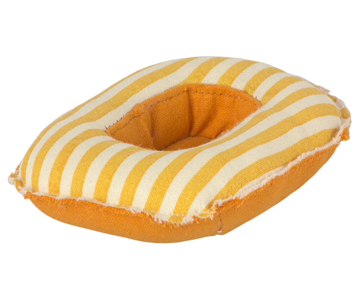 Beach Raft, Yellow Stripe