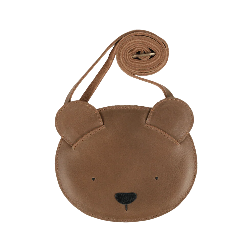 Britta Classic Purse | Bear | Cognac Classic Leather