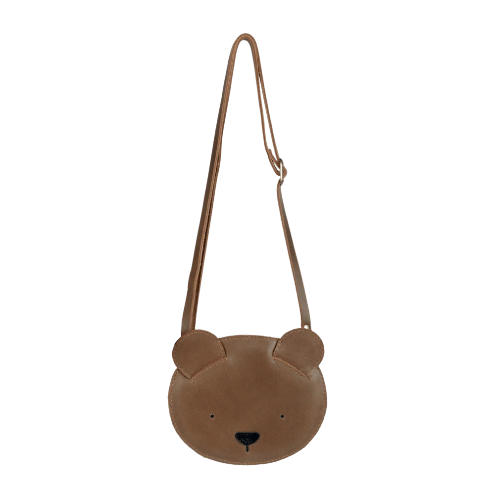 Britta Classic Purse | Bear | Cognac Classic Leather