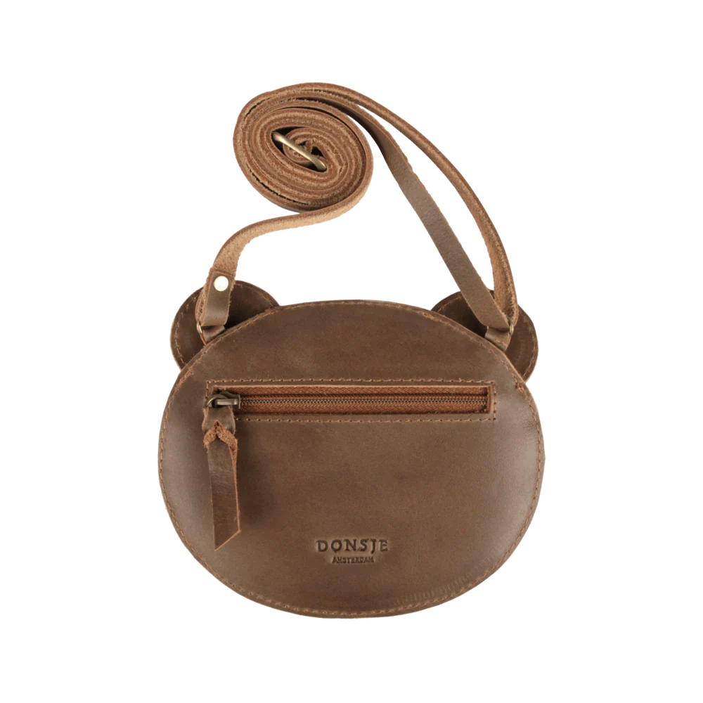 Britta Classic Purse | Bear | Cognac Classic Leather