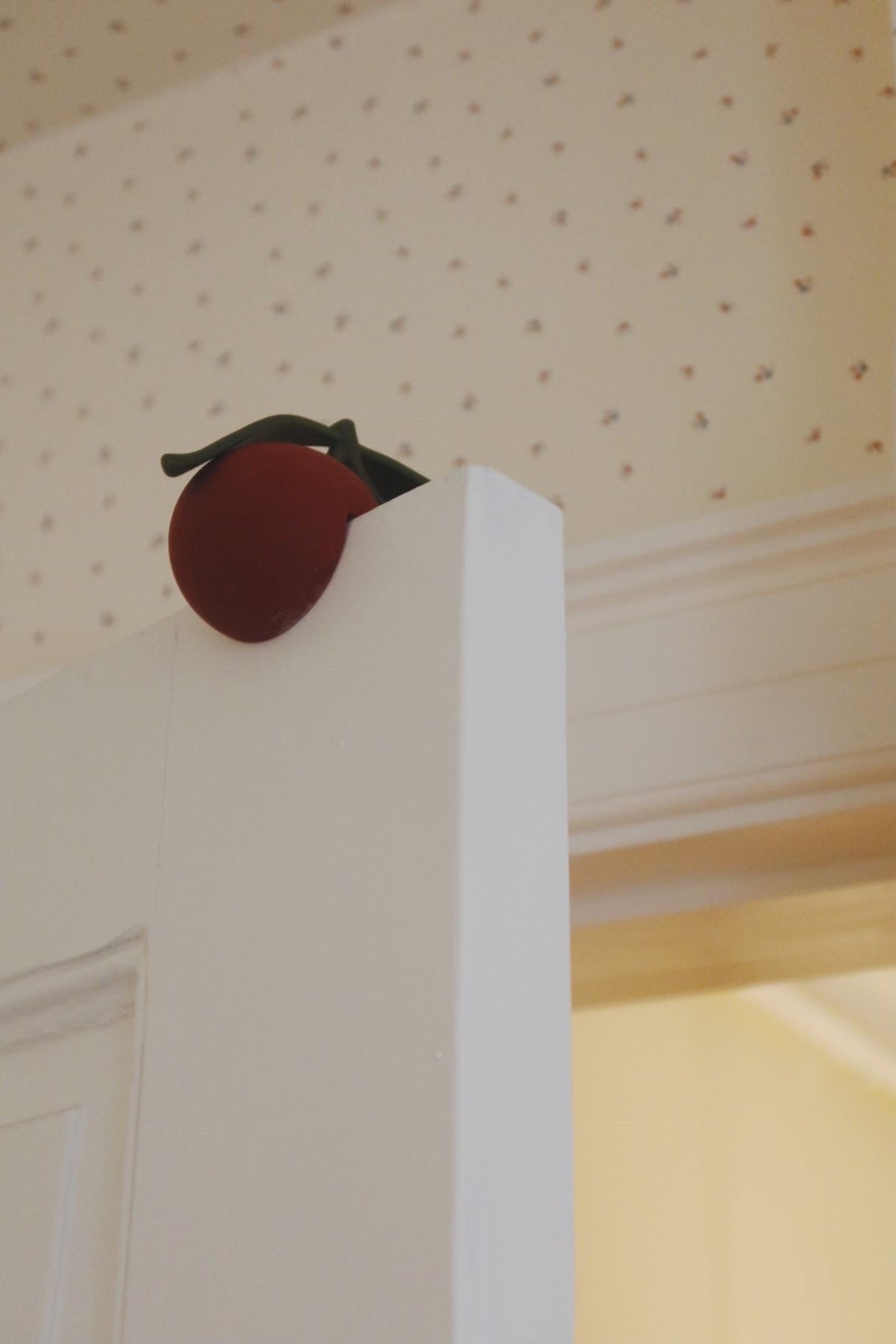 Door stop -cherry