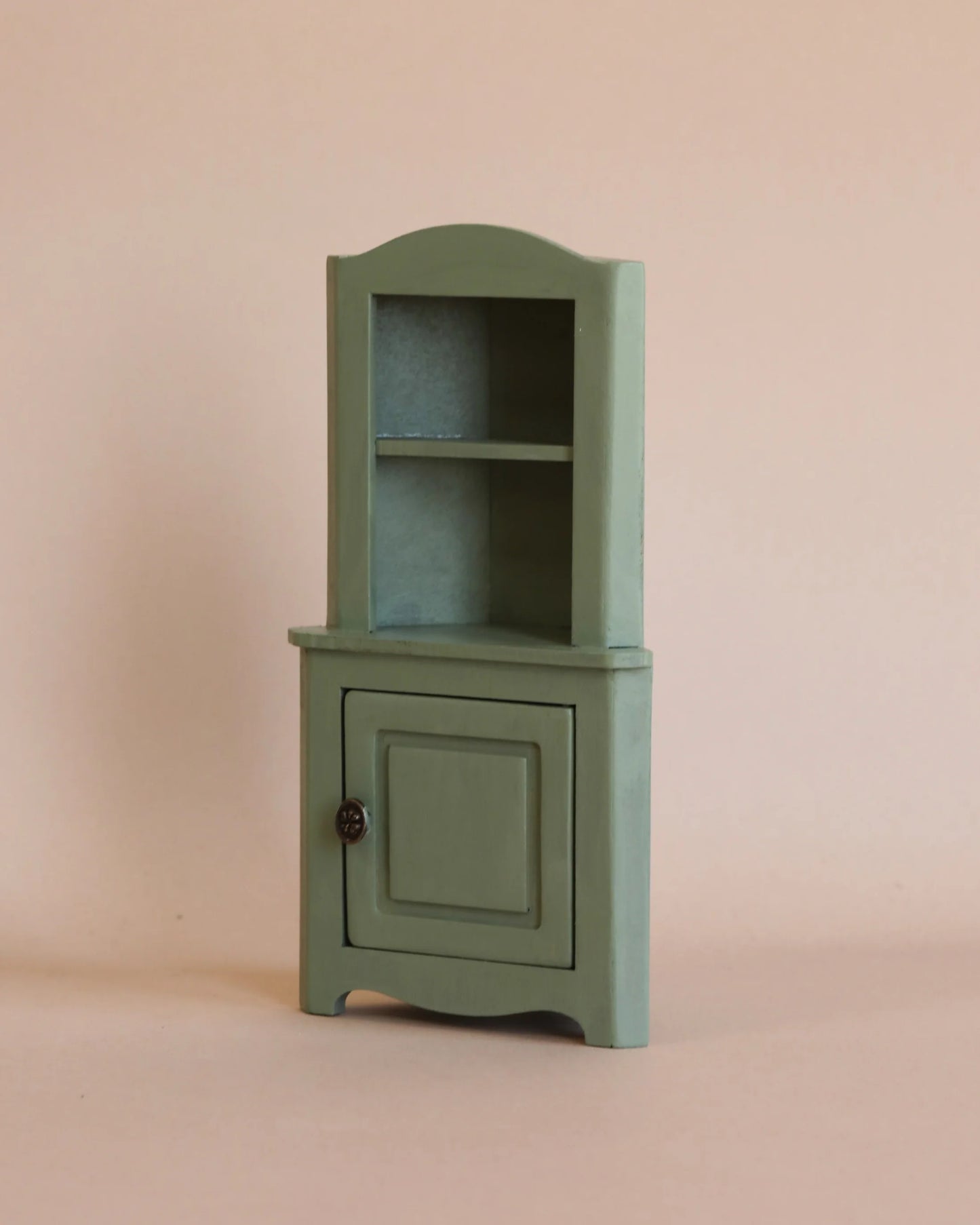 Maileg Corner Cabinet, Mouse - Light Green