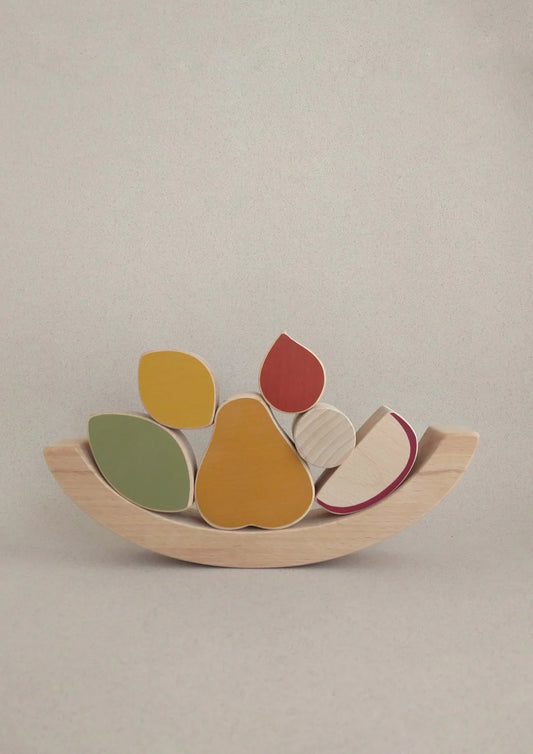 Autumn basket stacking toy